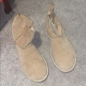 Unlined mini perforated Uggs